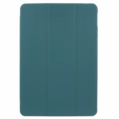 For Xiaomi Pad 6S Pro 12.4 Case Tri-fold Stand Shell PU Leather+Silicone Tablet Cover