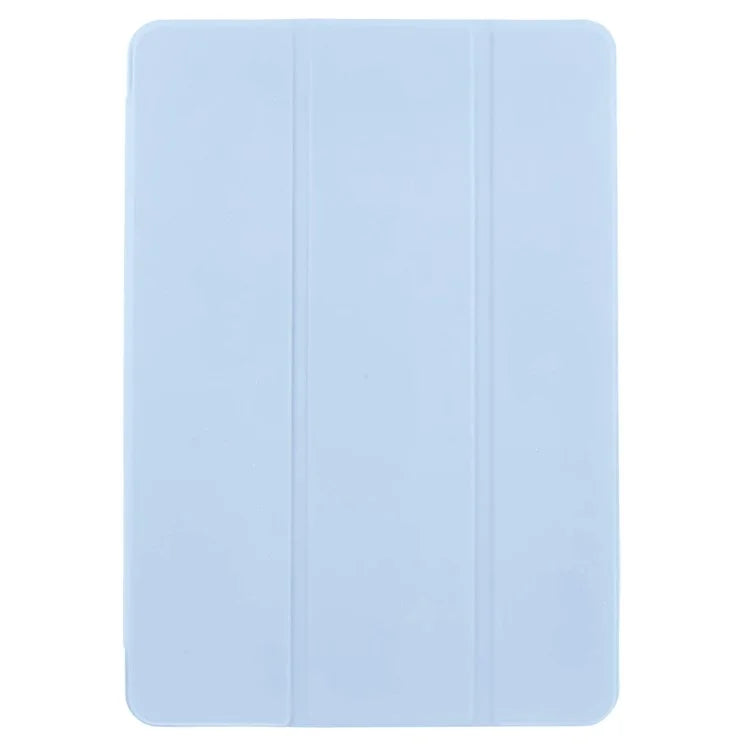 For Xiaomi Pad 6S Pro 12.4 Case Tri-fold Stand Shell PU Leather+Silicone Tablet Cover