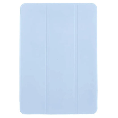For Xiaomi Pad 6S Pro 12.4 Case Tri-fold Stand Shell PU Leather+Silicone Tablet Cover