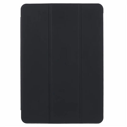 For Xiaomi Pad 6S Pro 12.4 Case Tri-fold Stand Shell PU Leather+Silicone Tablet Cover