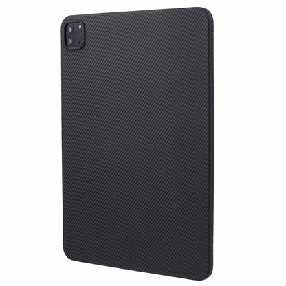 For iPad Pro 11-inch (2018) / (2020) / (2021) / (2022) Black Case 600D Fine Texture Aramid Fiber Scratch-Proof Tablet Cover