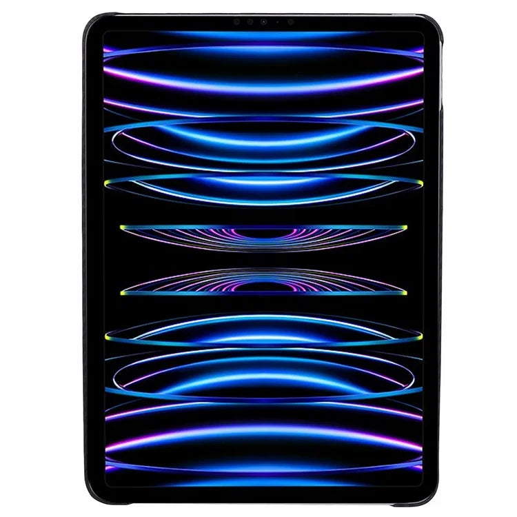 For iPad Pro 11-inch (2018) / (2020) / (2021) / (2022) Aramid Fiber Case 1500D Coarse Texture Tablet Cover, Black