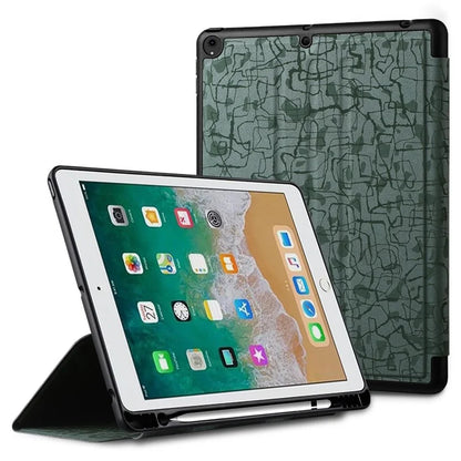 X-LEVEL Fashion Texture Series for iPad Pro 10.5-inch (2017) / Air 10.5 inch (2019) Leather Case Anti-drop Tablet Cover