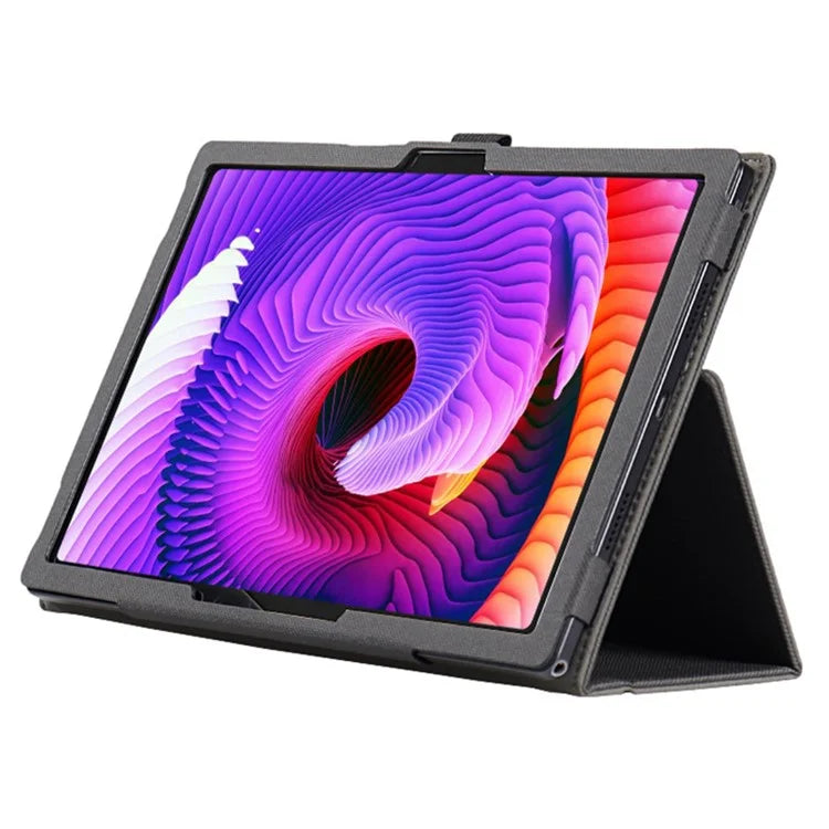 For Teclast P30T Tablet Case Skin-touch PU Leather Cover with Folding Stand