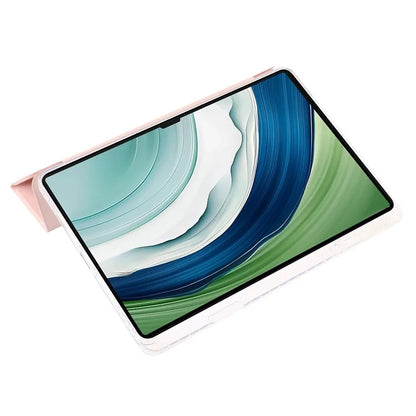 For Huawei MatePad Pro 13.2 Tablet Case Bump Proof TPU+Acrylic+PU Tri-fold Stand Cover