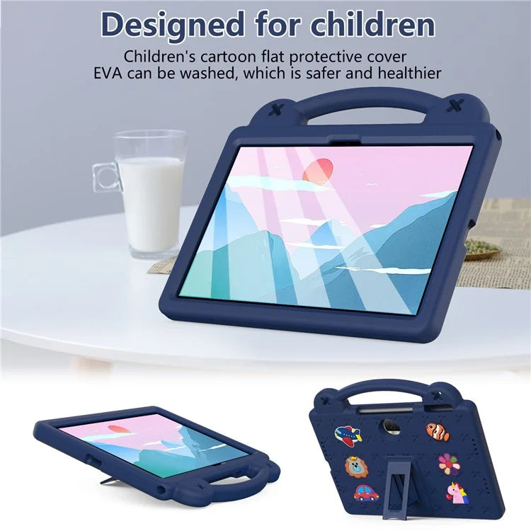 For Honor Pad 9 Tablet Case Anti-scratch EVA Cute Patterns Kickstand Cover with and Handle