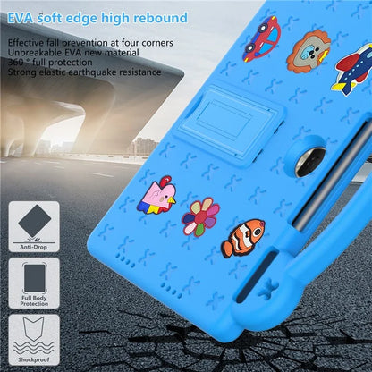For Honor Pad 9 Tablet Case Anti-scratch EVA Cute Patterns Kickstand Cover with and Handle