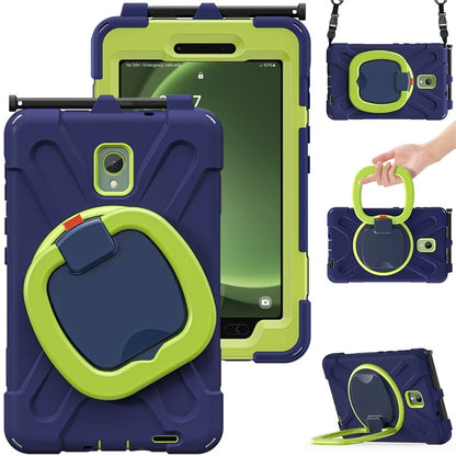 For Samsung Galaxy Tab Active5 SM-X300 Case Kickstand Rugged Tablet Cover with Shoulder Strap