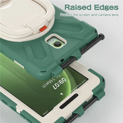 For Samsung Galaxy Tab Active5 SM-X300 Kickstand Case Rugged Shockproof Tablet Cover