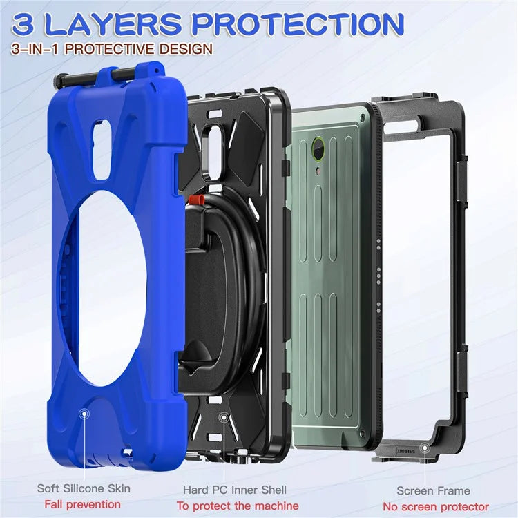For Samsung Galaxy Tab Active5 SM-X300 Kickstand Case Rugged Shockproof Tablet Cover