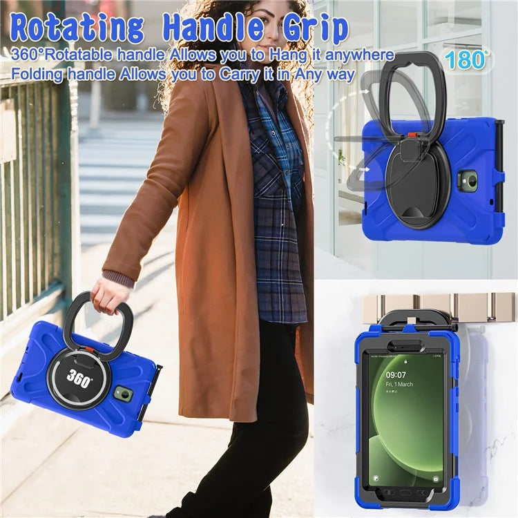 For Samsung Galaxy Tab Active5 SM-X300 Kickstand Case Rugged Shockproof Tablet Cover
