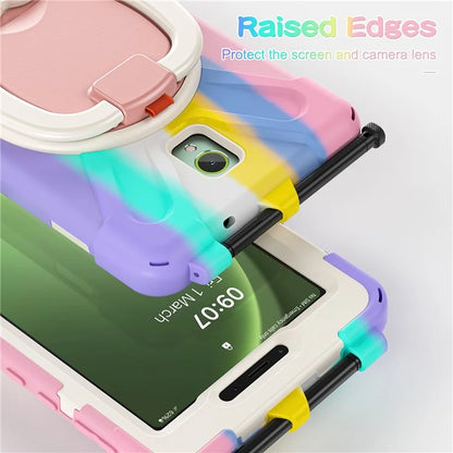For Samsung Galaxy Tab Active5 SM-X300 Kickstand Case Rugged Shockproof Tablet Cover
