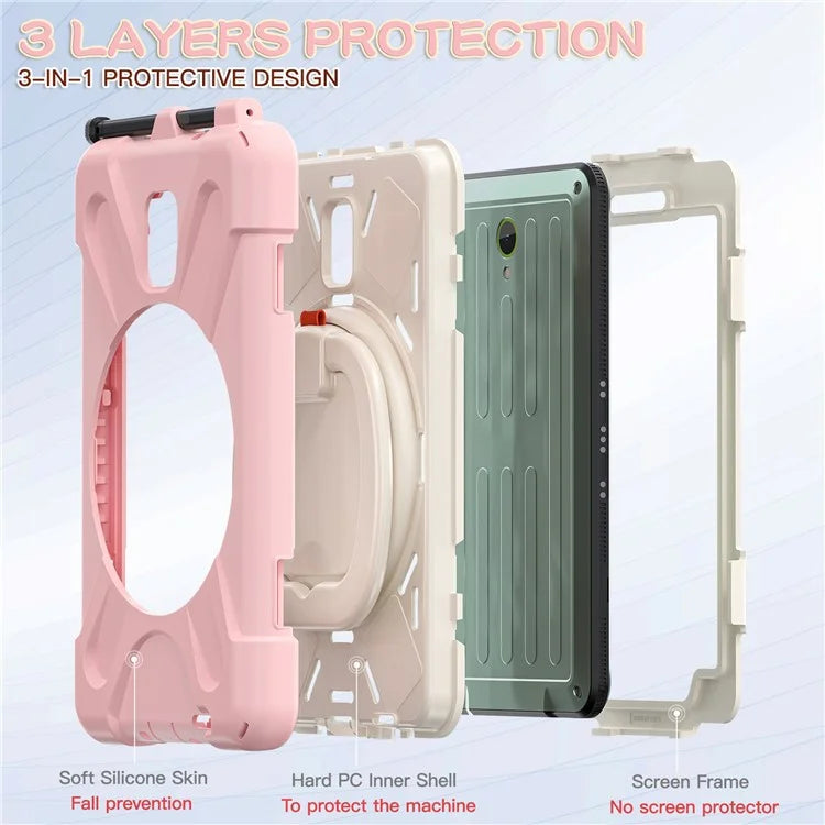For Samsung Galaxy Tab Active5 SM-X300 Kickstand Case Rugged Shockproof Tablet Cover