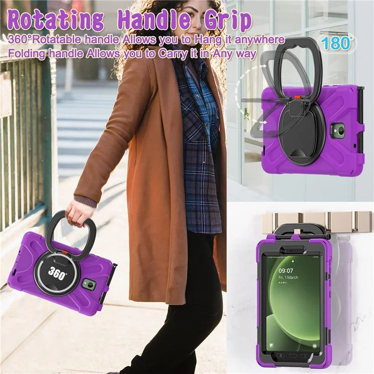 For Samsung Galaxy Tab Active5 SM-X300 Kickstand Case Rugged Shockproof Tablet Cover