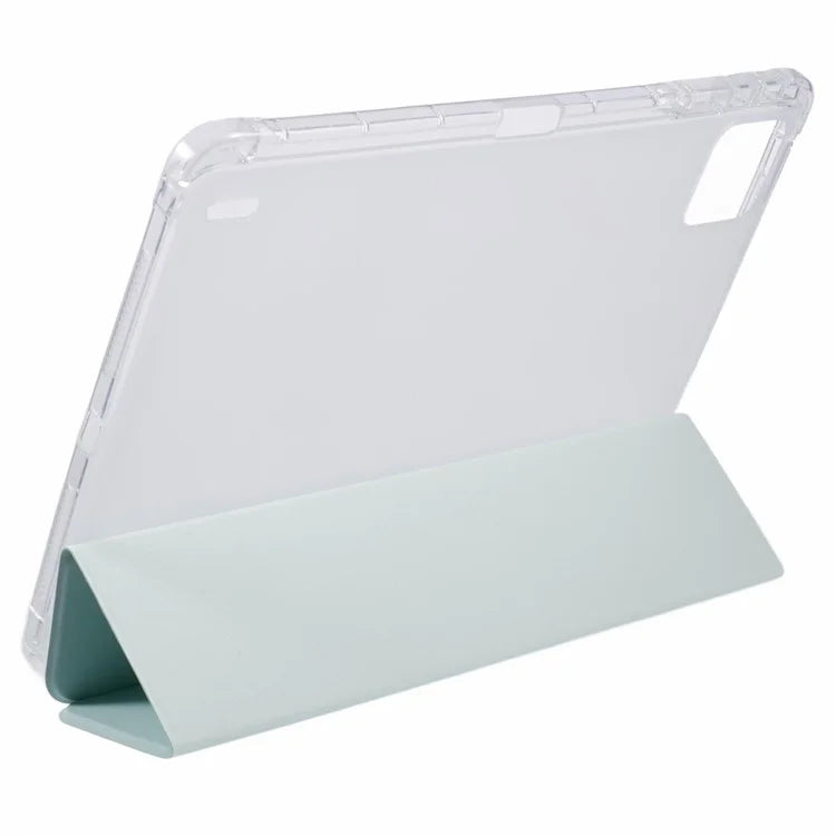 For Xiaomi Pad 6S Pro 12.4 Case Tri-fold Stand Leather Tablet Cover with Pen Slot