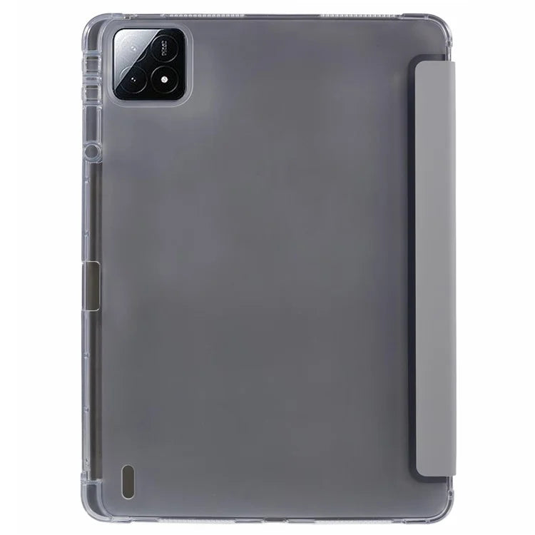 For Xiaomi Pad 6S Pro 12.4 Case Tri-fold Stand Leather Tablet Cover with Pen Slot