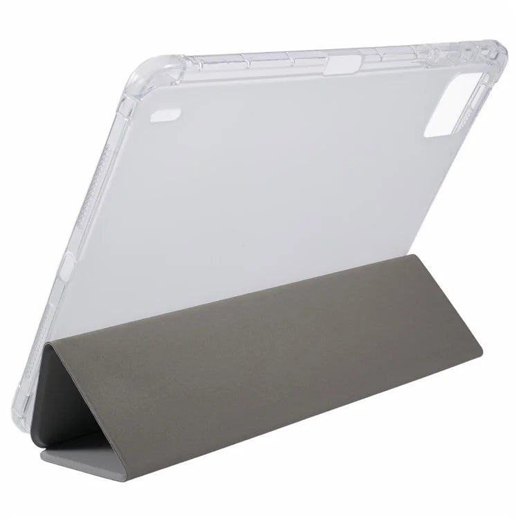 For Xiaomi Pad 6S Pro 12.4 Case Tri-fold Stand Leather Tablet Cover with Pen Slot