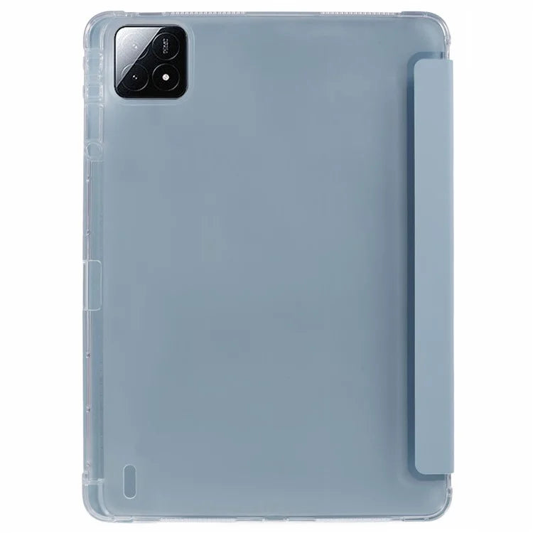 For Xiaomi Pad 6S Pro 12.4 Case Tri-fold Stand Leather Tablet Cover with Pen Slot