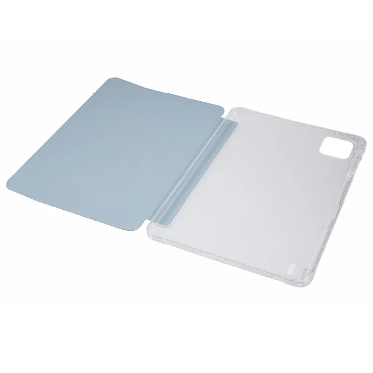 For Xiaomi Pad 6S Pro 12.4 Case Tri-fold Stand Leather Tablet Cover with Pen Slot
