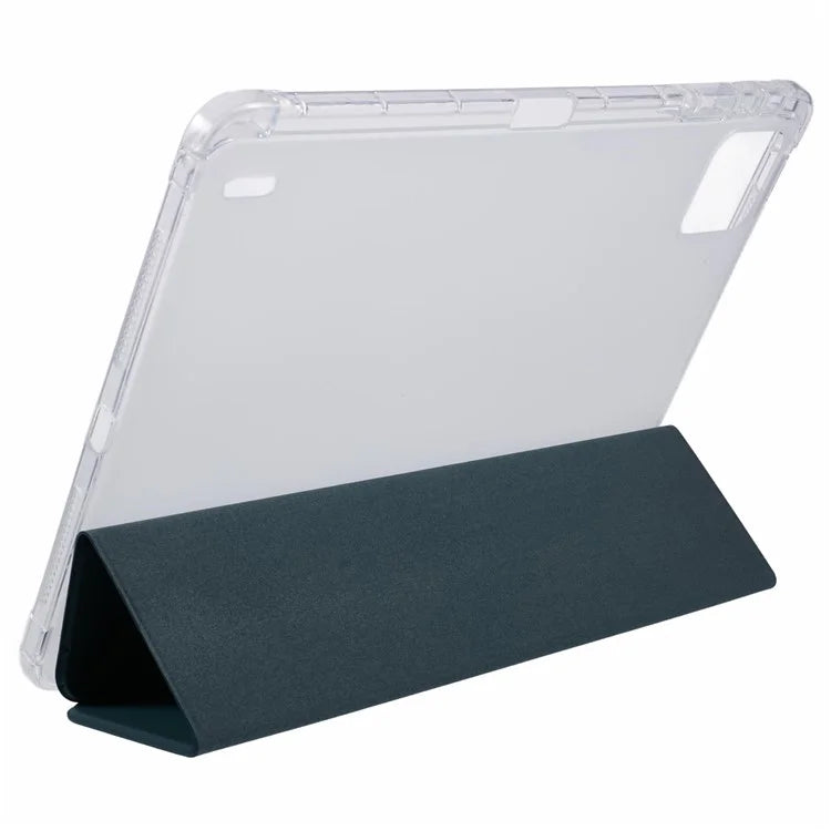 For Xiaomi Pad 6S Pro 12.4 Case Tri-fold Stand Leather Tablet Cover with Pen Slot