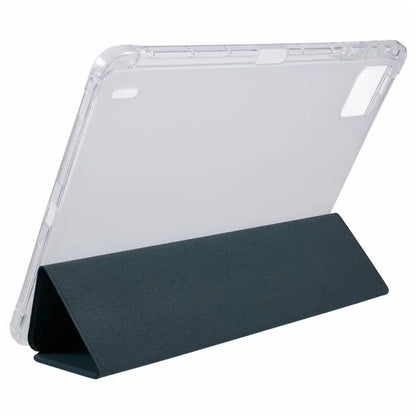 For Xiaomi Pad 6S Pro 12.4 Case Tri-fold Stand Leather Tablet Cover with Pen Slot