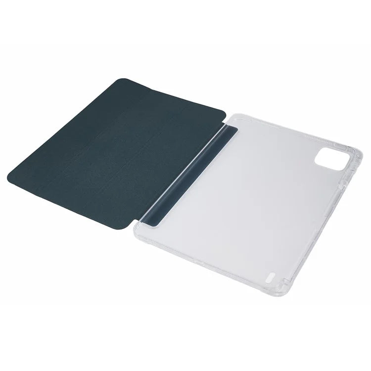 For Xiaomi Pad 6S Pro 12.4 Case Tri-fold Stand Leather Tablet Cover with Pen Slot