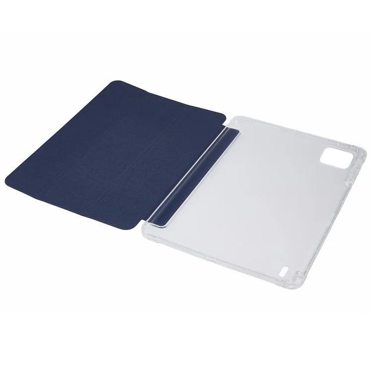 For Xiaomi Pad 6S Pro 12.4 Case Tri-fold Stand Leather Tablet Cover with Pen Slot