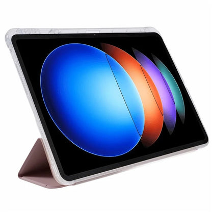 For Xiaomi Pad 6S Pro 12.4 Case Tri-fold Stand Leather Tablet Cover with Pen Slot