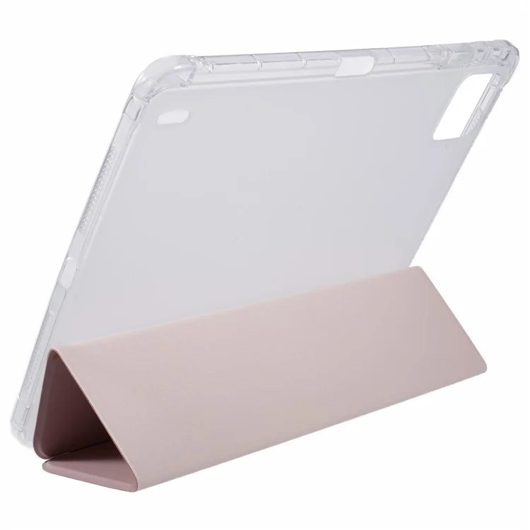 For Xiaomi Pad 6S Pro 12.4 Case Tri-fold Stand Leather Tablet Cover with Pen Slot