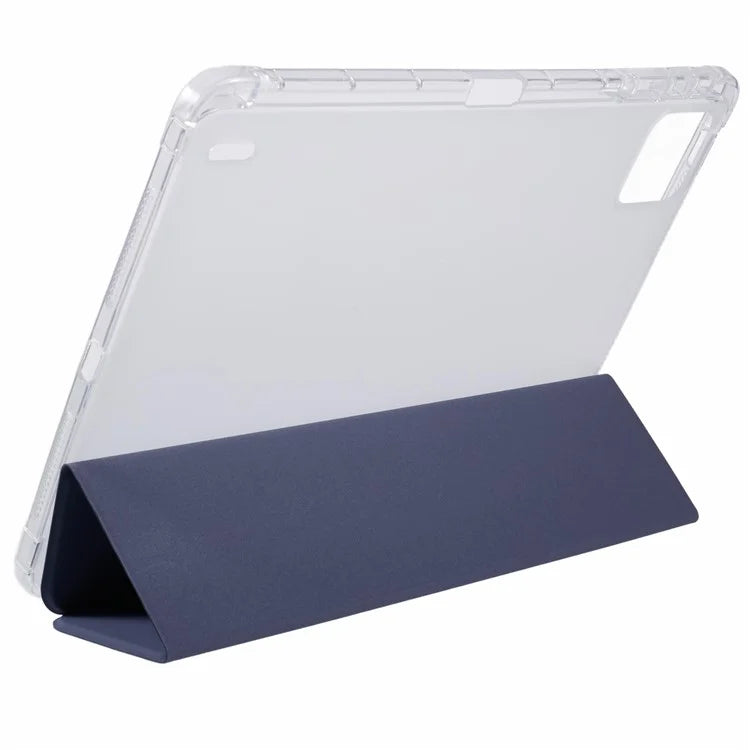 For Xiaomi Pad 6S Pro 12.4 Case Tri-fold Stand Leather Tablet Cover with Pen Slot