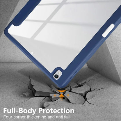 Case for iPad 10.2 (2019) / (2020) / (2021) / iPad Pro 10.5-inch (2017) / Air 10.5 inch (2019) Tri-fold Stand Leather Cover
