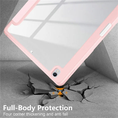 Case for iPad 10.2 (2019) / (2020) / (2021) / iPad Pro 10.5-inch (2017) / Air 10.5 inch (2019) Tri-fold Stand Leather Cover