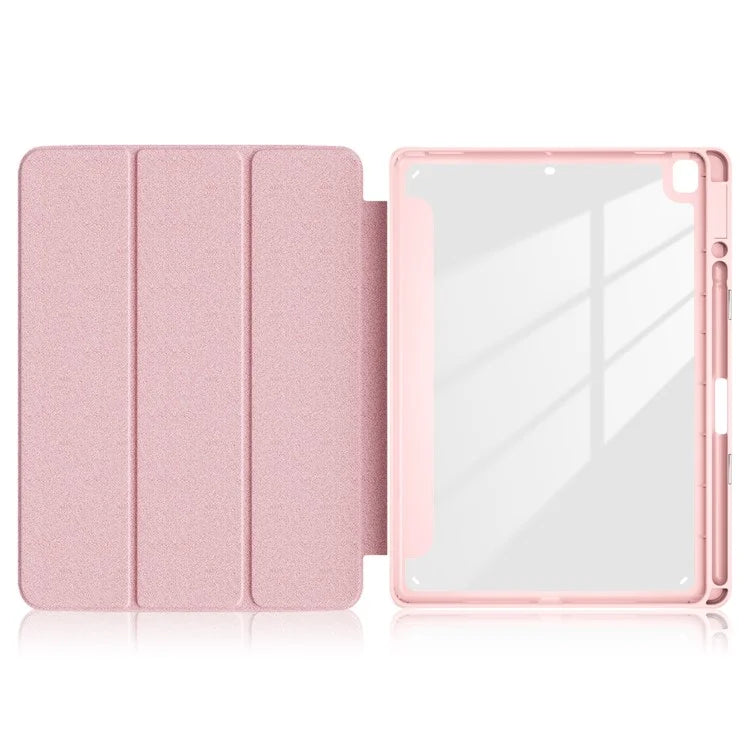 Case for iPad 10.2 (2019) / (2020) / (2021) / iPad Pro 10.5-inch (2017) / Air 10.5 inch (2019) Tri-fold Stand Leather Cover