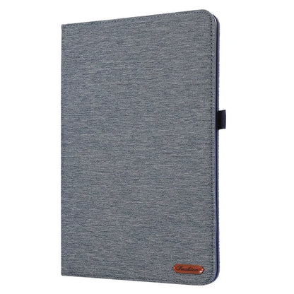 For Xiaomi Pad 6S Pro 12.4 Case Cloth Texture Leather Tablet Stand Cover with Card Holder