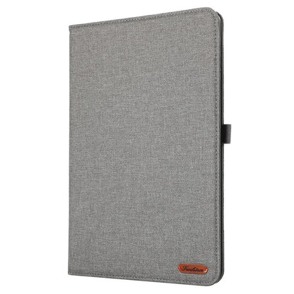 For Xiaomi Pad 6S Pro 12.4 Case Cloth Texture Leather Tablet Stand Cover with Card Holder