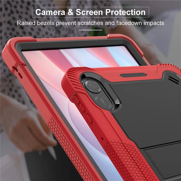 For Honor Pad X9 Protective Case Kickstand Shockproof Silicone + PC Tablet Cover