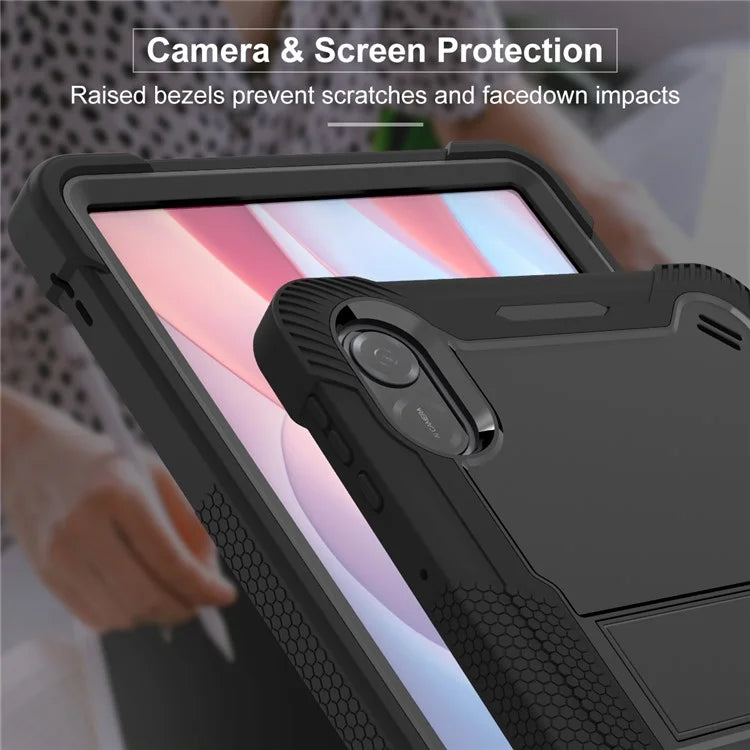 For Honor Pad X9 Protective Case Kickstand Shockproof Silicone + PC Tablet Cover