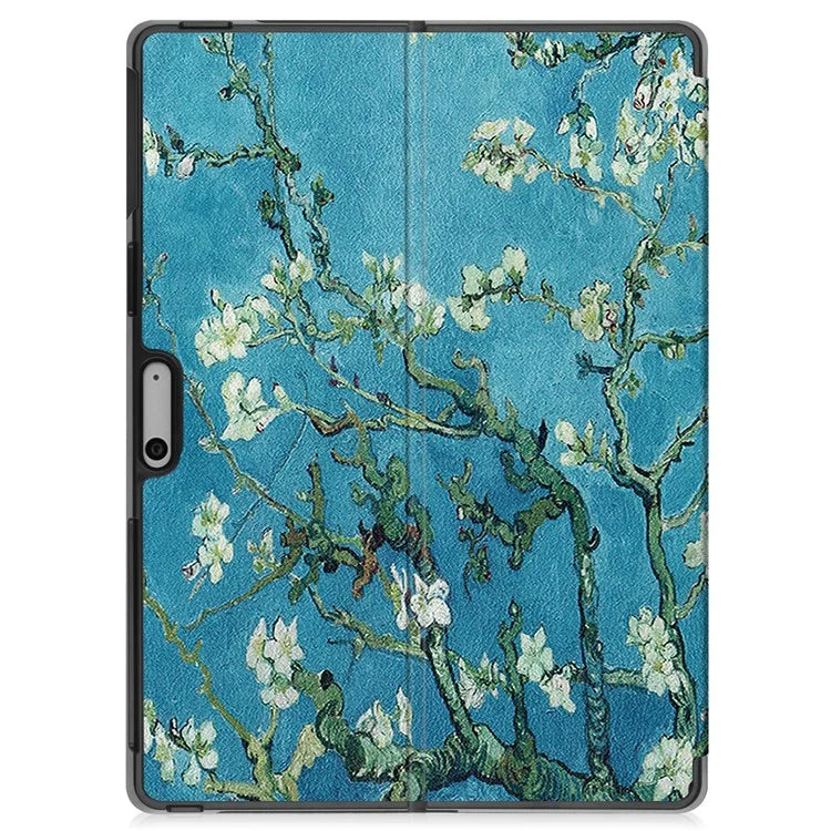 For Microsoft Surface Pro 10 / Pro 11 Case PU Leather Pattern Printing Stand Folio Tablet Cover