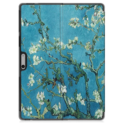 For Microsoft Surface Pro 10 / Pro 11 Case PU Leather Pattern Printing Stand Folio Tablet Cover