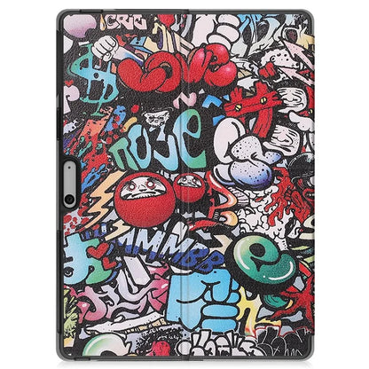 For Microsoft Surface Pro 10 / Pro 11 Case PU Leather Pattern Printing Stand Folio Tablet Cover