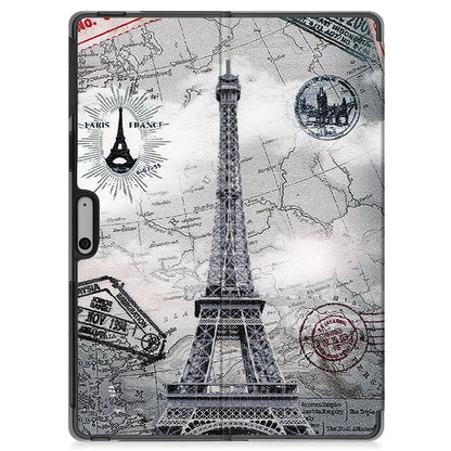 For Microsoft Surface Pro 10 / Pro 11 Case PU Leather Pattern Printing Stand Folio Tablet Cover