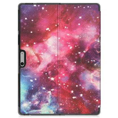 For Microsoft Surface Pro 10 / Pro 11 Case PU Leather Pattern Printing Stand Folio Tablet Cover
