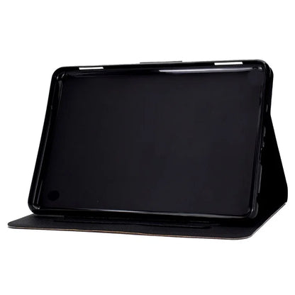 A2 For Amazon Fire HD 10 (2023) Case Pattern Printed PU Leather Tablet Cover with Card Slots