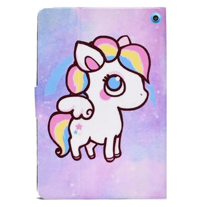 A2 For Amazon Fire HD 10 (2023) Case Pattern Printed PU Leather Tablet Cover with Card Slots
