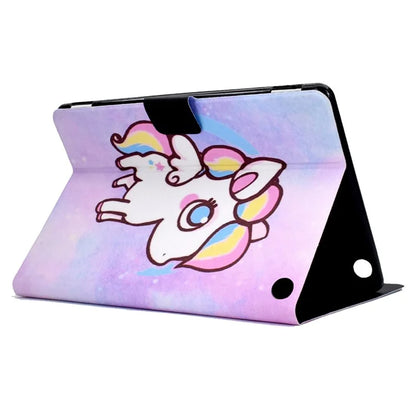 A2 For Amazon Fire HD 10 (2023) Case Pattern Printed PU Leather Tablet Cover with Card Slots