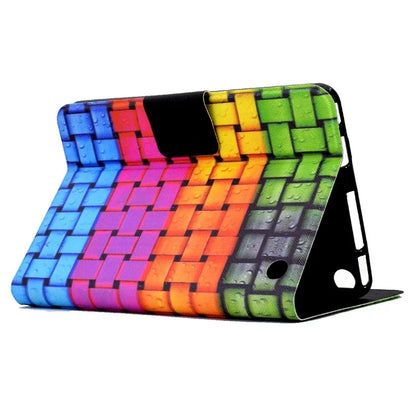 A2 For Amazon Fire HD 10 (2023) Case Pattern Printed PU Leather Tablet Cover with Card Slots
