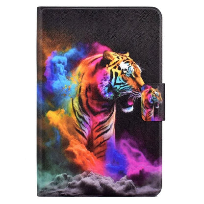 A2 For Amazon Fire HD 10 (2023) Case Pattern Printed PU Leather Tablet Cover with Card Slots