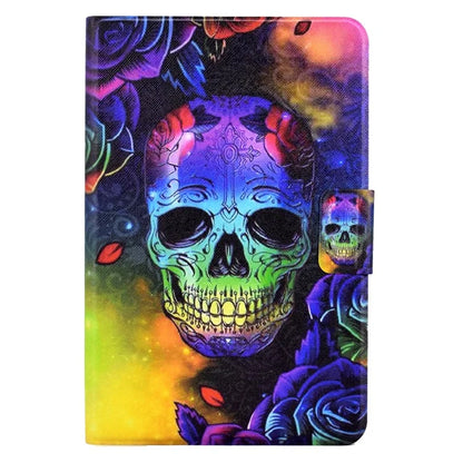 A2 For Amazon Fire HD 10 (2023) Case Pattern Printed PU Leather Tablet Cover with Card Slots