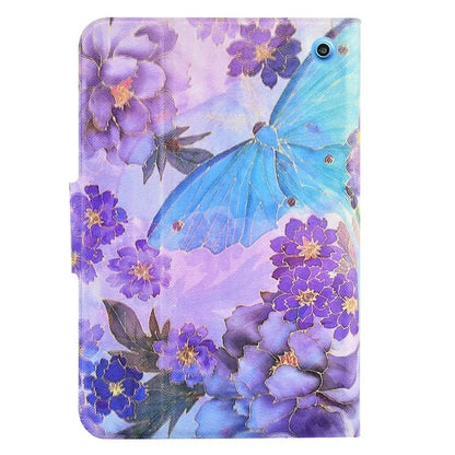 A2 For Amazon Fire HD 10 (2023) Case Pattern Printed PU Leather Tablet Cover with Card Slots