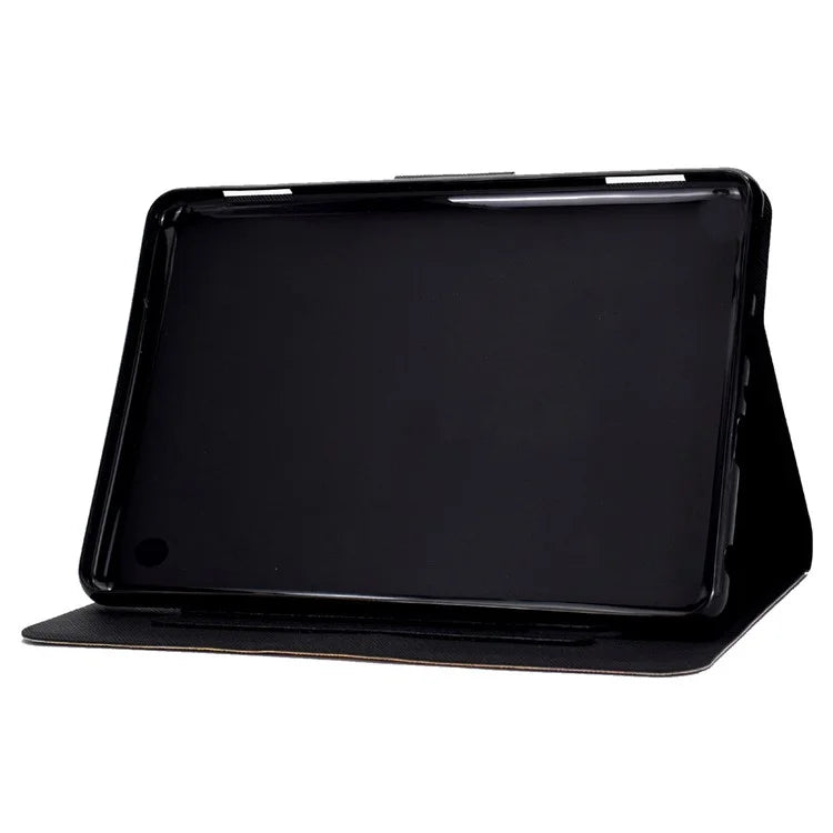A2 For Amazon Fire HD 10 (2023) Case Pattern Printed PU Leather Tablet Cover with Card Slots